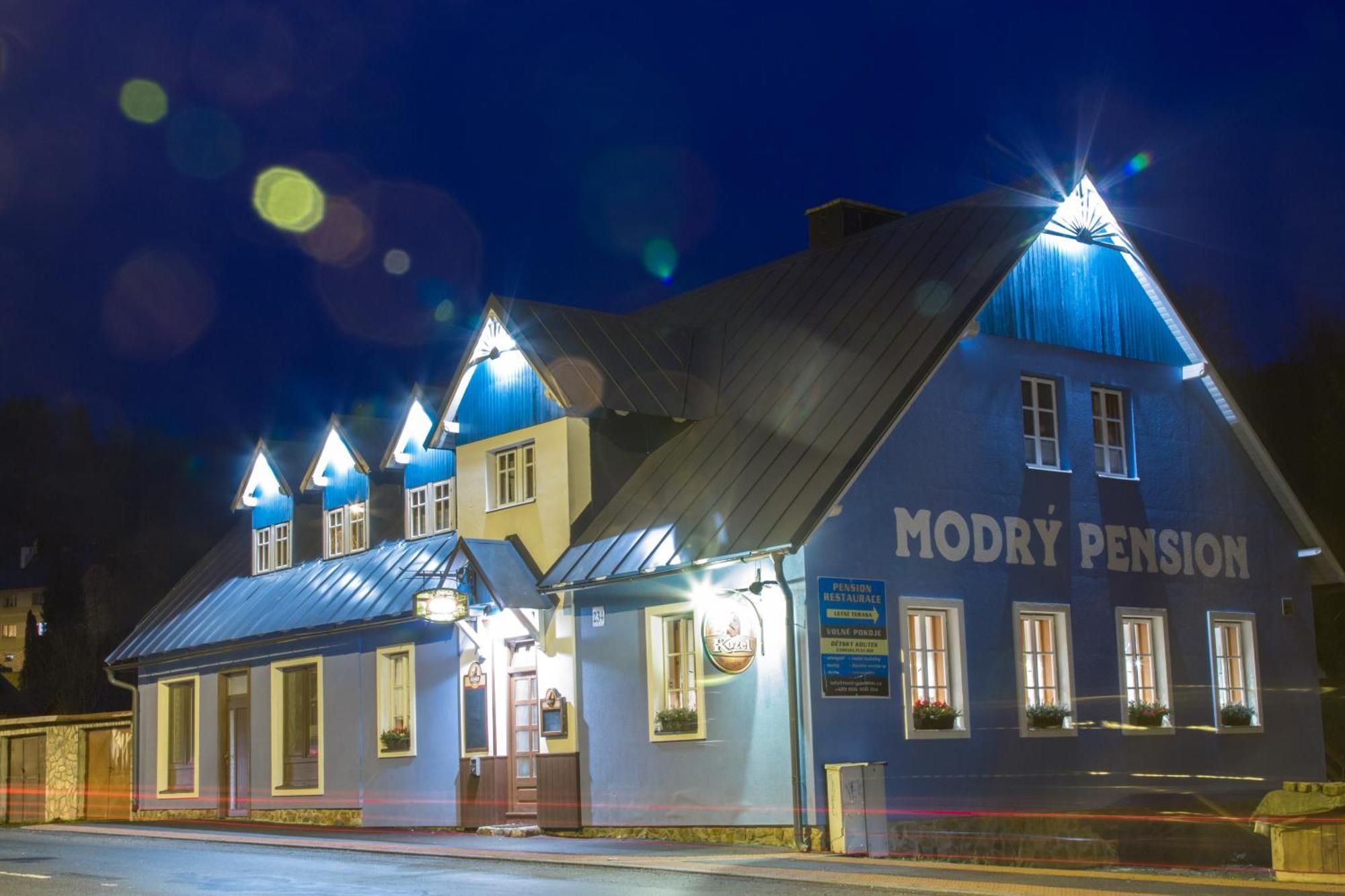 Modry Pension Rokytnice Rokytnice nad Jizerou Ngoại thất bức ảnh